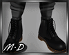 [MD] Black Biker Boots