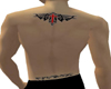 Tribal Cross Tattoo back