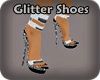 Glitter Shoes/ Plata