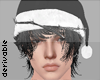 xmas hat+hair