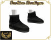 NJ] Winter Black Boots