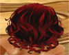 TERICA RED&BLACK HAIR