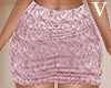 Dani Fur Pink Skirt