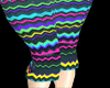 Rainbow Zigzag Skirt-JD