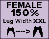 Leg Thigh Scaler 150% XX
