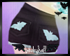 (S) Blue Batty Shorts