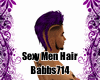 sexy men purple hair 2