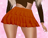 Chelsea Orange Skirt