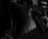 Black Leather Pillow 2