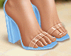 A l Blue summer shoes