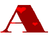 A - Animated Hearts