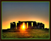 Sunset at Stonehenge