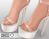 K|Cream - Clear Heels