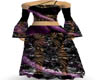 iris blackpurple dress