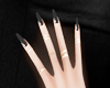 Nails Dark & Rings