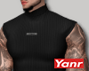 Turtleneck + T Black