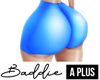 A PLUS Tight Shorts Blue