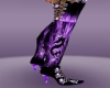 purple dragon boots