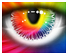 Pride Rainbow Eyes M/F