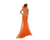 Orange Bow Dress