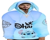 (M) Stitch Bunny Hoodie