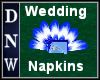 Blue Wedding Napkins