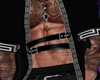 Open Shirt + Tat  Blk