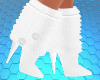 White winter boots
