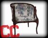 ~CC~Vintage Floral Chair