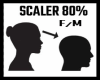 NY SCALER HEAD 80% M-F
