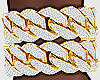 Iced Gold Bracelets