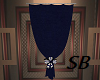 SB* Navy Blue Curtain