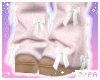 ♡ bow boots | pink