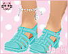 ✿ Jelly sandals 