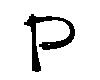 Simple lowercase p