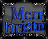 -V- Merry Christmas Blue