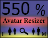 Any Avatar Size,550%