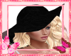 Lace Summer Hat Black