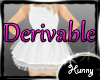Derivable Flat Dress 
