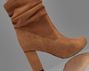 S_ Brown Suede Boots