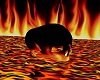 [NC]Flaming Skull Chair