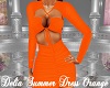 Delia Summer Dres Orange