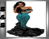 Teal Sparkle Gown