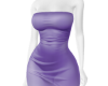 *QJ Purple/Clear Dress