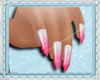 [E]Dipped In Pink Nails