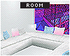 rainy white room
