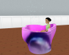 pink and purple tub