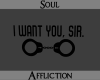 I want you, Sir - Black