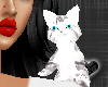 *-*Shoulder Kitten White