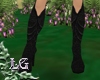 Elven Boots~Female~Black